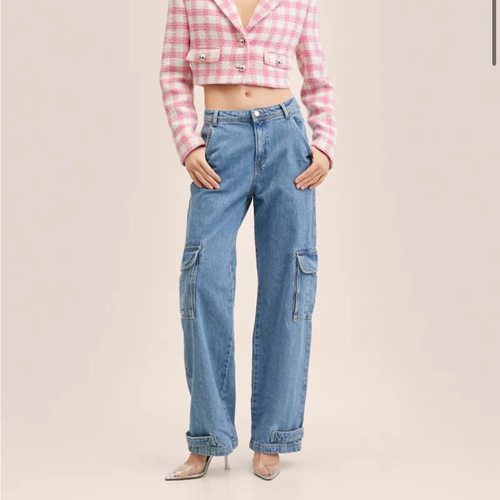 Mango cargo pocket jeans - NWOT